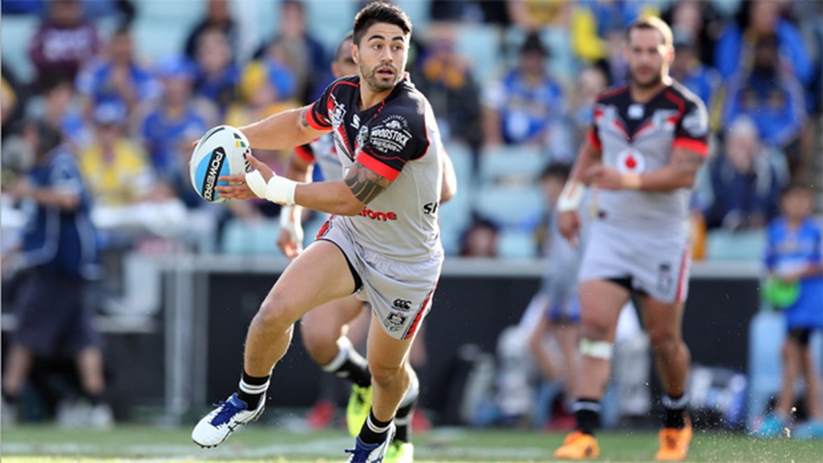 Shaun Johnson scored another brilliant try against the Eels on Saturday.