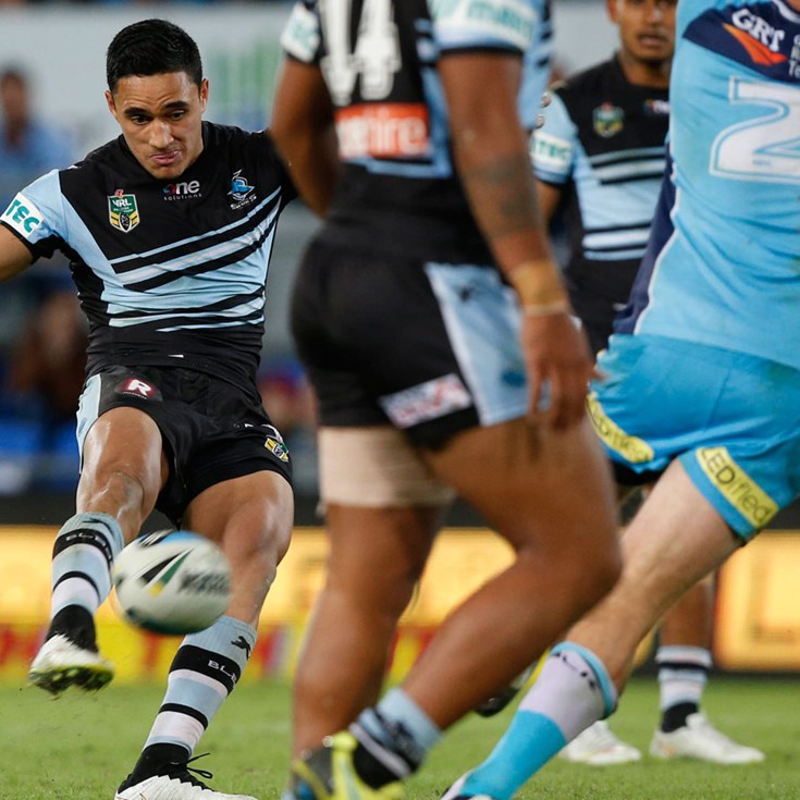 Sharks in love with Valentine's heart