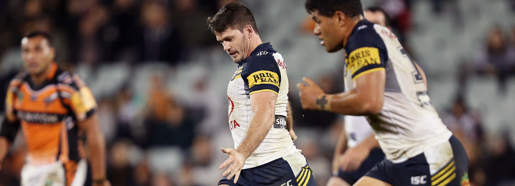 Cowboys fullback Lachlan Coote starred in North Queensland's Round 11 win over Wests Tigers.
