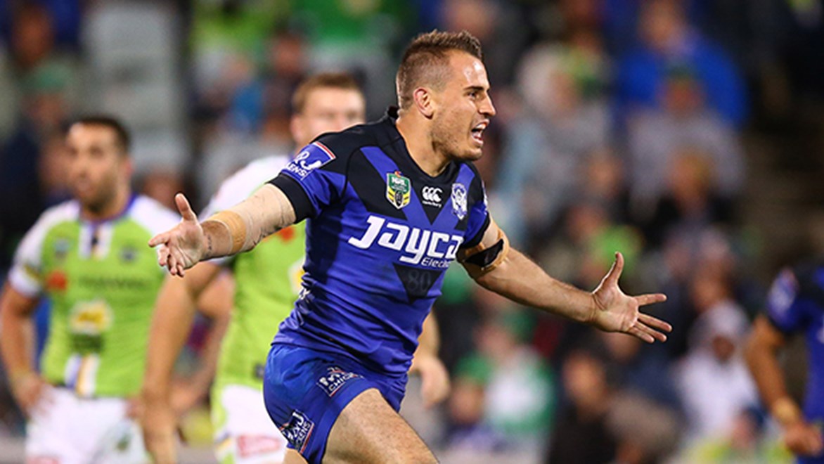 Bulldogs five-eighth Josh Reynolds starred in his side's Round 11 win over the Raiders.