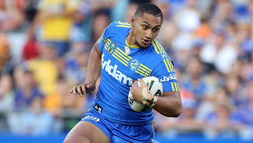 Pauli Pauli during his stint with the Eels.