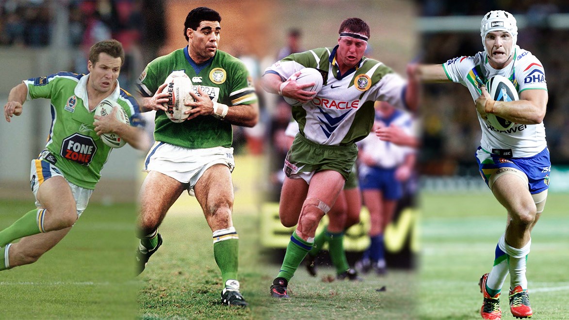 Jarrod Croker is fast approaching and breaking records set at Canberra by Clinton Schifcofske, Mal Meninga and David Furner.