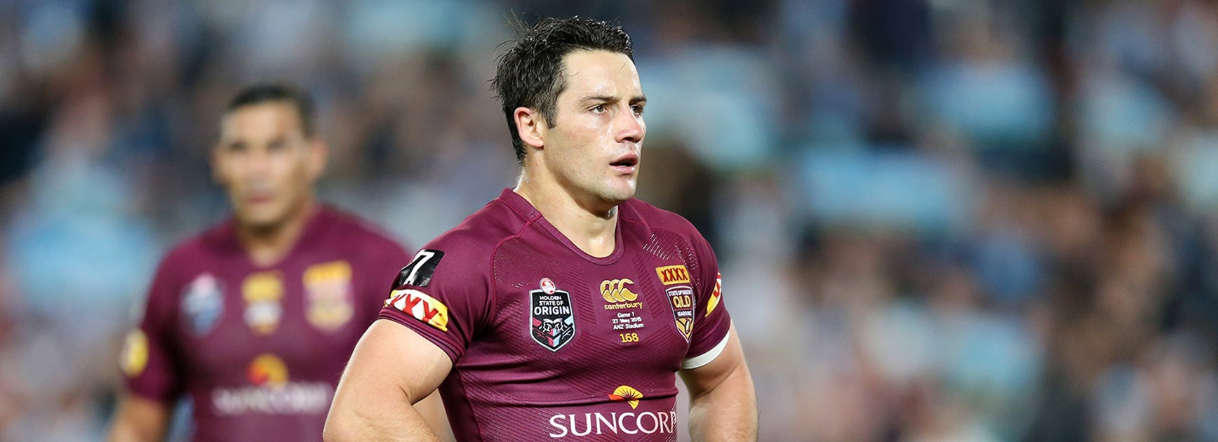 Queensland halfback Cooper Cronk will miss State of Origin II at the MCG due to a knee injury.