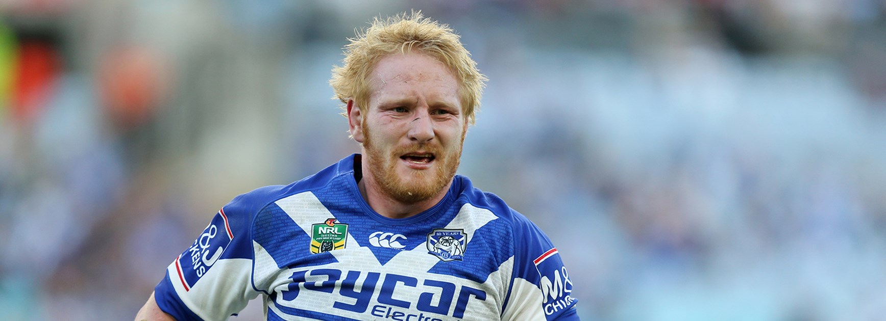 Bulldogs prop James Graham injured his hamstring in the Round 13 clash with the Dragons.
