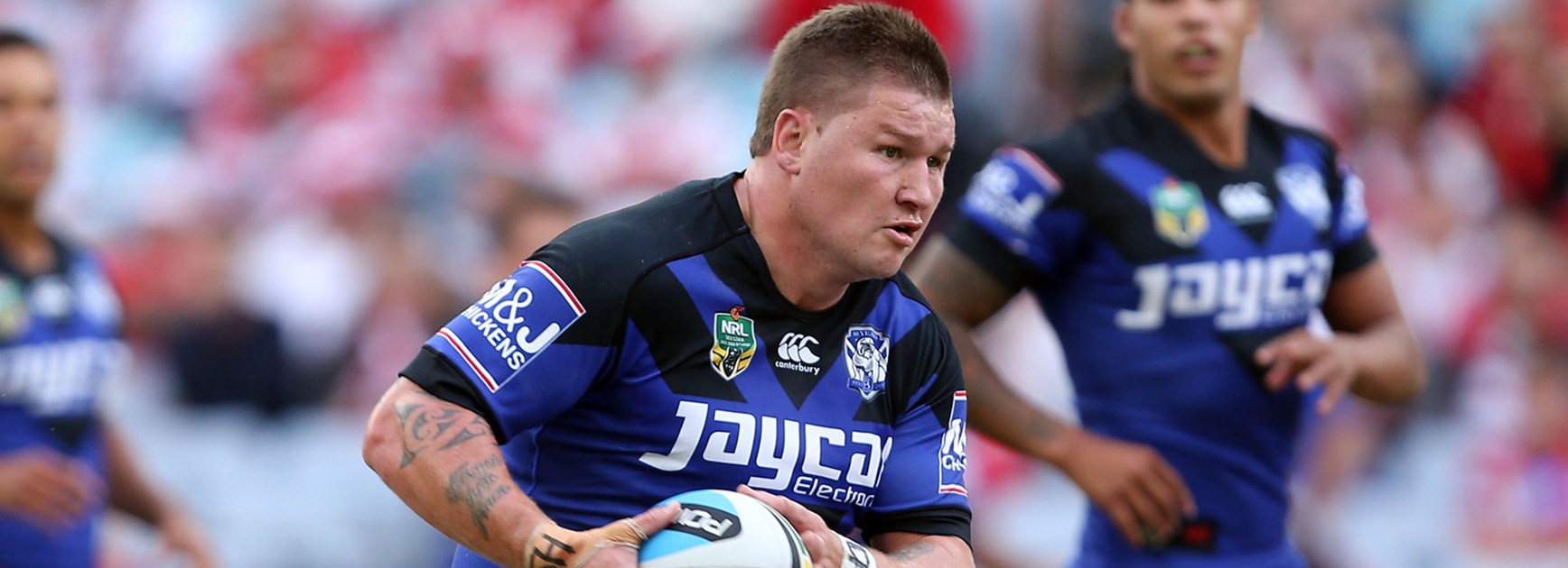 Bulldogs forward Greg Eastwood is excited by what his rookie teammates bring to the NRL side.
