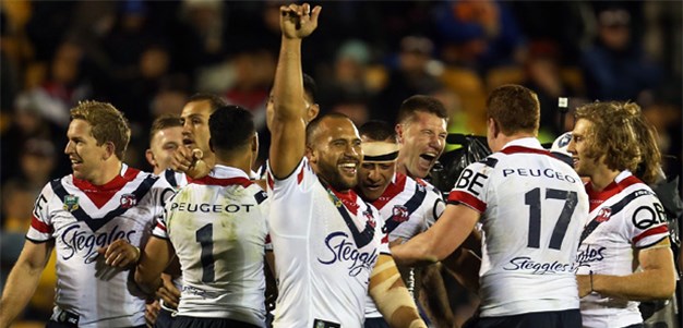 Roosters trump Warriors with late try