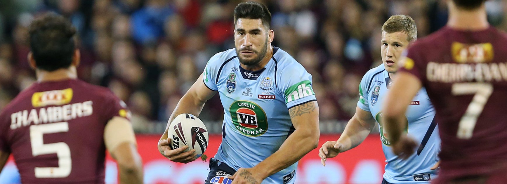 NSW prop James Tamou was again powerful for the Blues in their Origin II win.