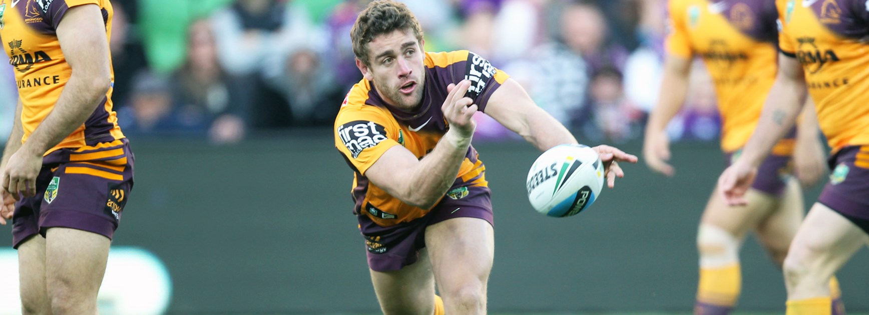 Broncos hooker Andrew McCullough made 64 tackles in his side's Round 15 win over the Storm.