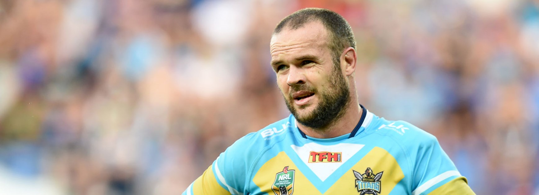 Titans captain Nate Myles will play his 200th NRL game against the Roosters on Sunday.