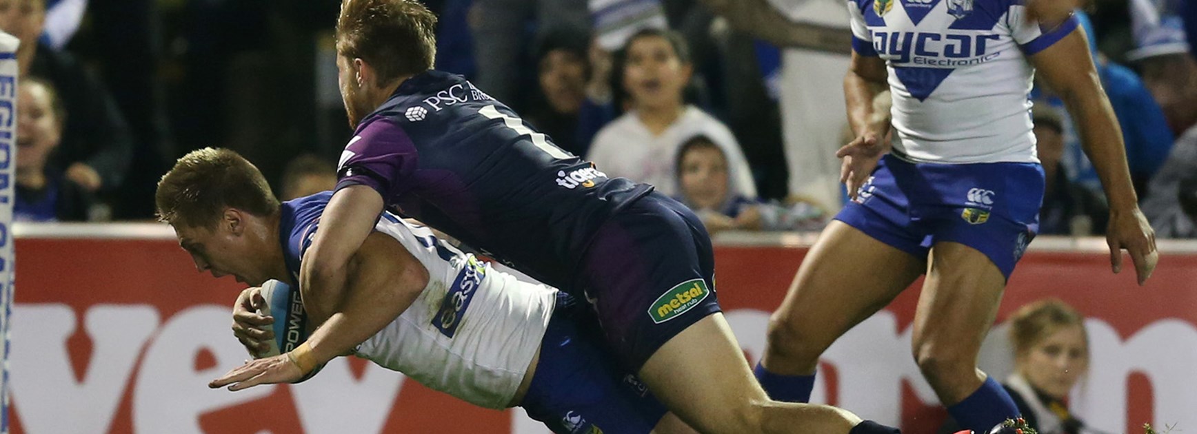 Shaun Lane had a big game against the Storm at Belmore Sports Ground.