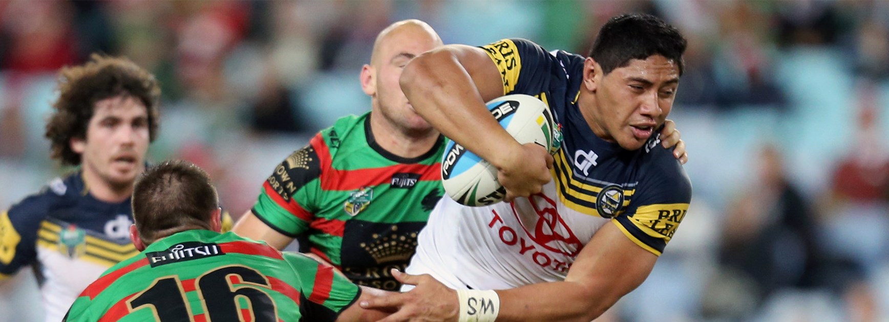 The Cowboys will face the Rabbitohs in Thursday night football in Round 23.