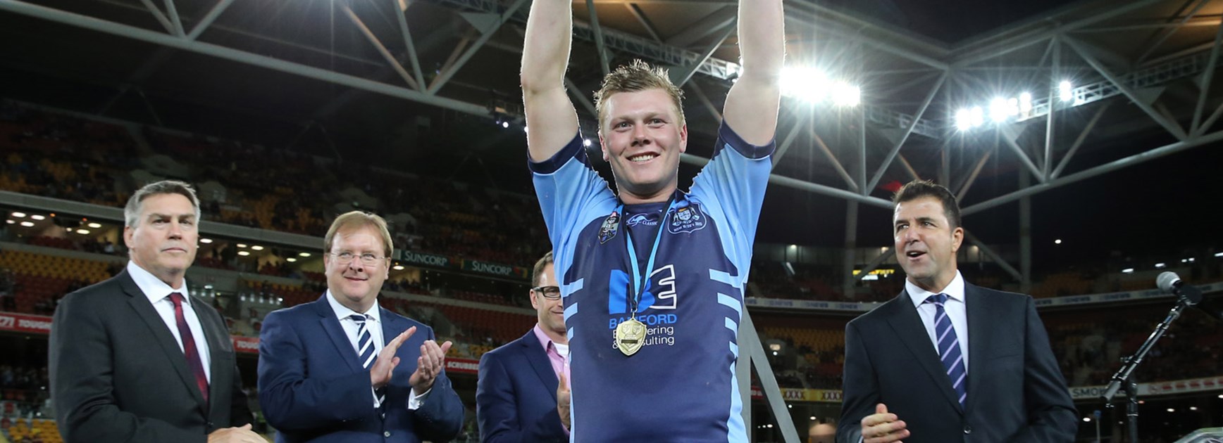 NSW under-20s captain Drew Hutchison led his side to another win over the Queensland under-20s.