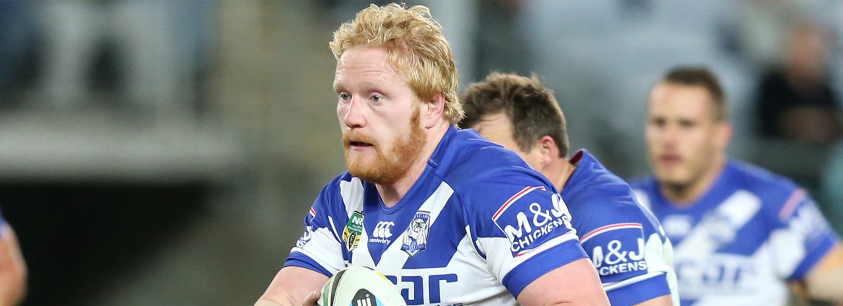 James Graham returned from injury for the Bulldogs against Brisbane on Saturday night.