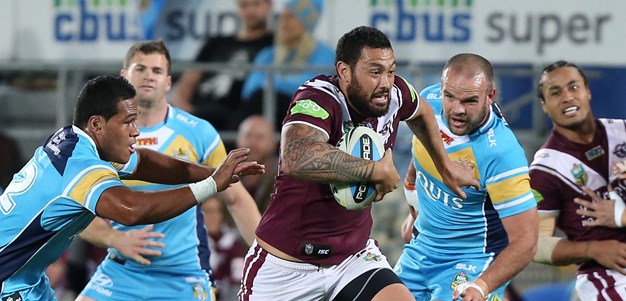 Manly cut loose in Titans demolition