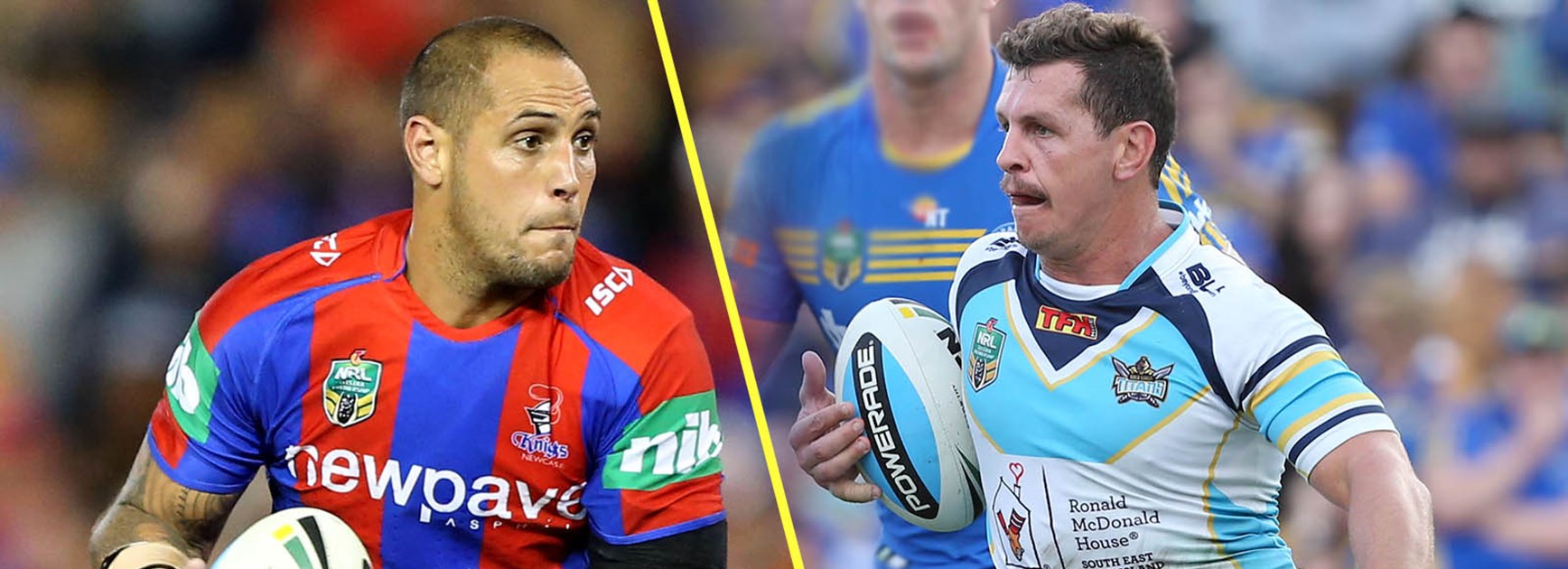 Jeremy Smith will clash with Greg Bird who returns for the Titans from an eight match suspension.