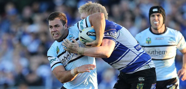 Sharks beat Bulldogs in dour struggle