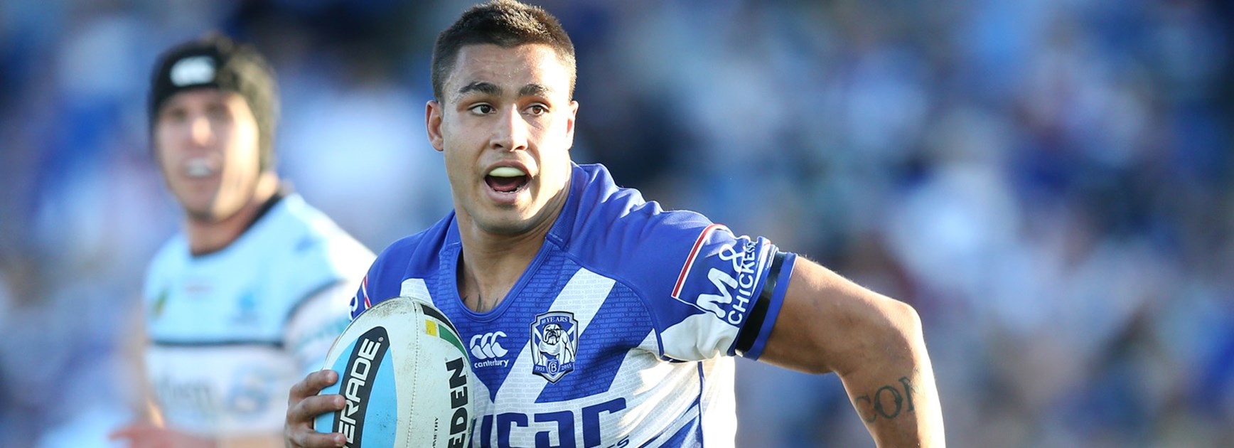 Bulldogs hooker Michael Lichaa was injured in his side's win over the Broncos.