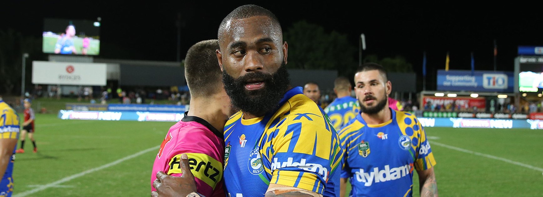 Eels winger Semi Radradra was one of his side's best against the Panthers in Round 22.