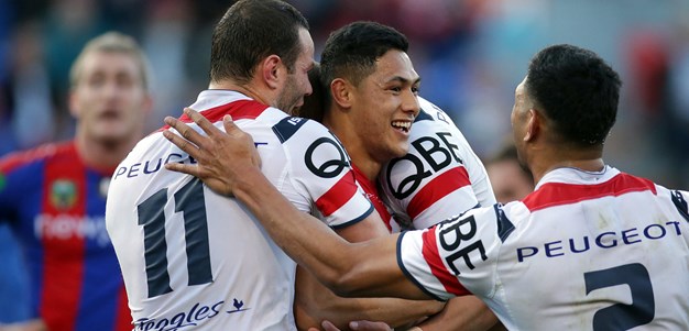 Roosters survive Knights comeback