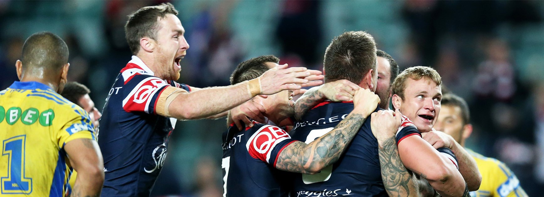 The Sydney Roosters avoided a shock defeat against Parramatta on Saturday night.