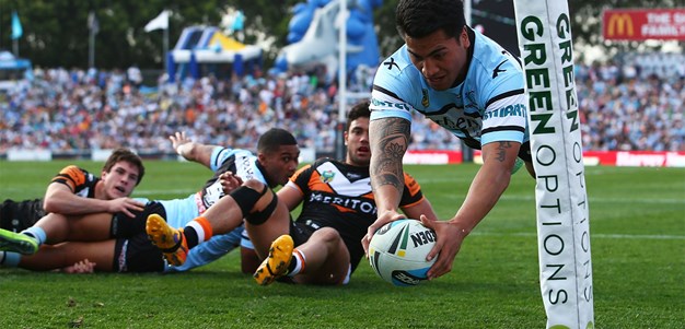 Sharks too good for Wests Tigers