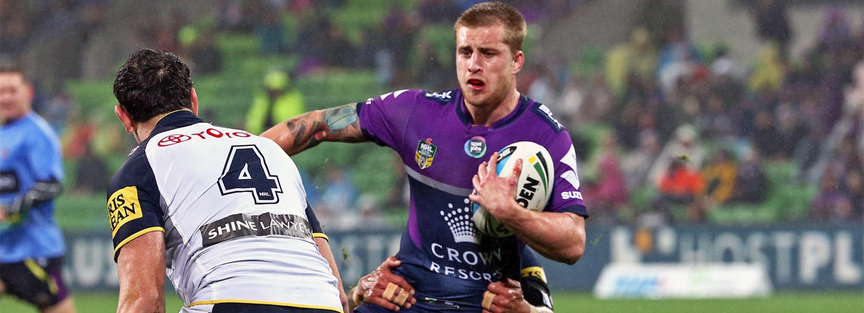 Stand-in Storm fullback Cameron Munster continues to perform well in the absence of first-choice No.1 Billy Slater.