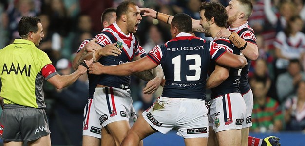 Roosters clinch minor premiership in Souths demolition