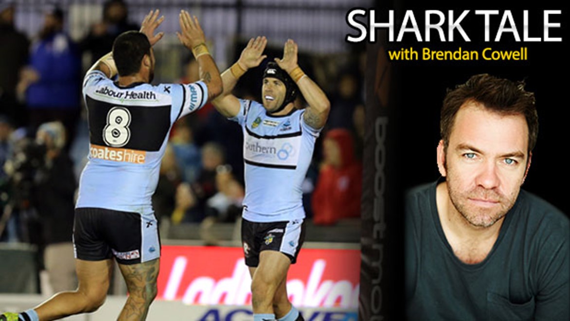 Brendan Cowell is a lifelong Cronulla Sharks fan.