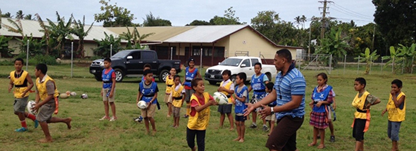 Ngeleia Primary School became the first school in Tonga to benefit from the League for Life Program.