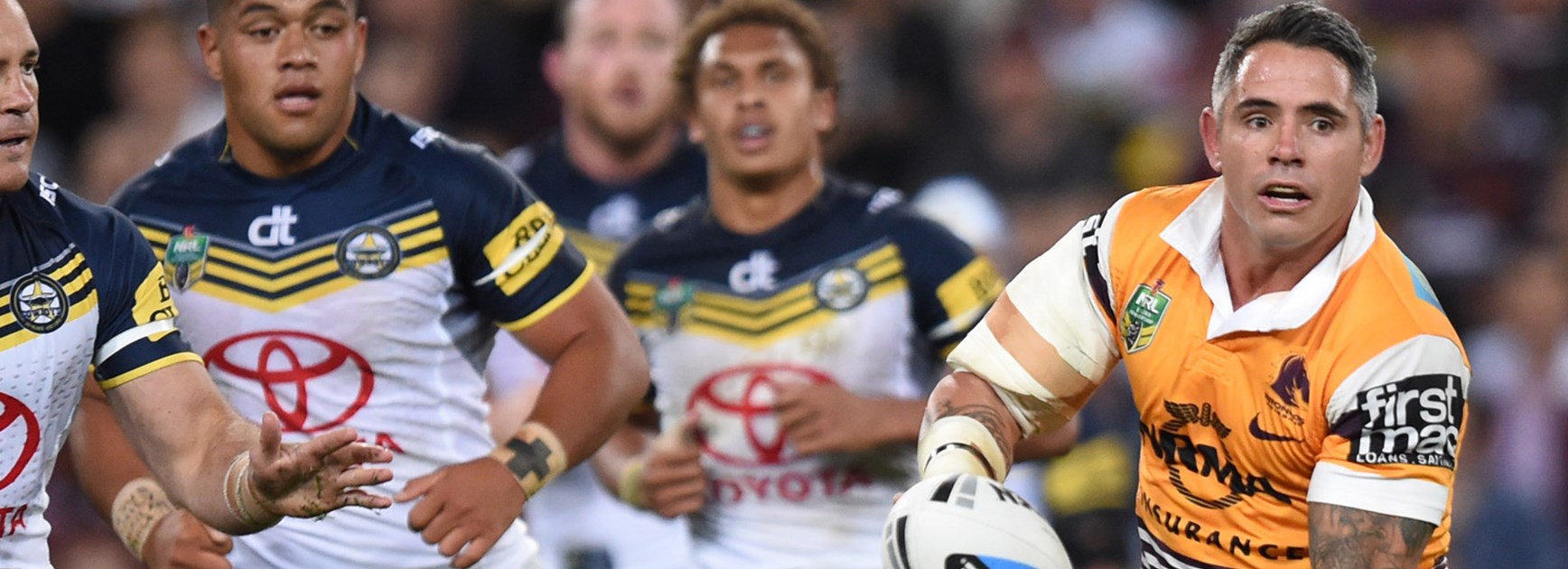 Corey Parker doesn't mind if the crowd will be against the Broncos in the 2015 grand final.