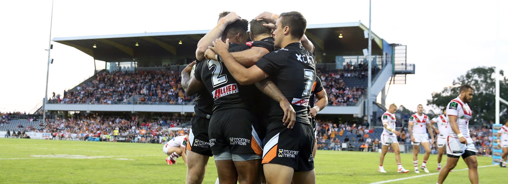 A promising crop of youngsters look set to lead Wests Tigers into the future.