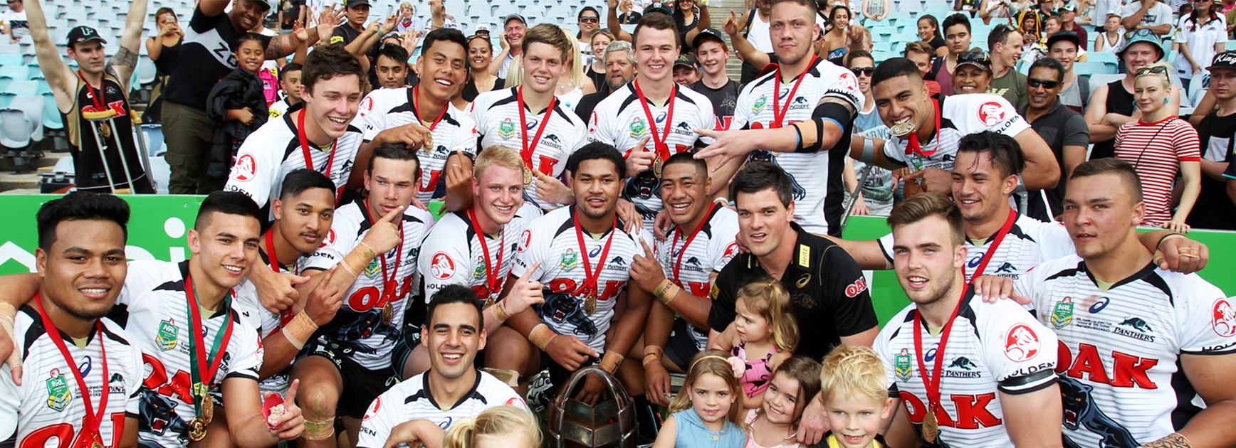 2015 NYC Holden Cup champions the Penrith Panthers.