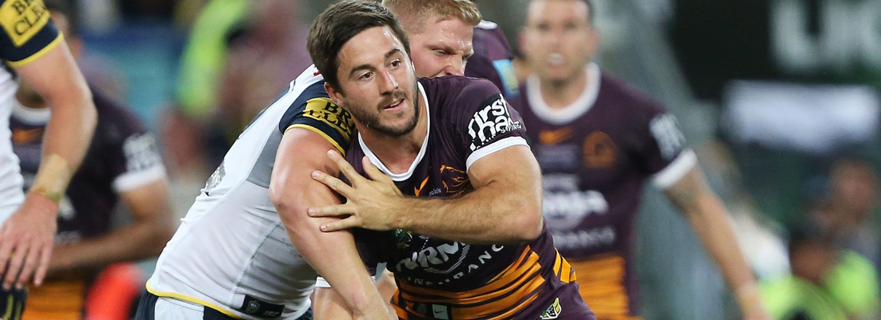Ben Hunt made a crucial error in Brisbane's loss to the Cowboys in the 2015 grand final.