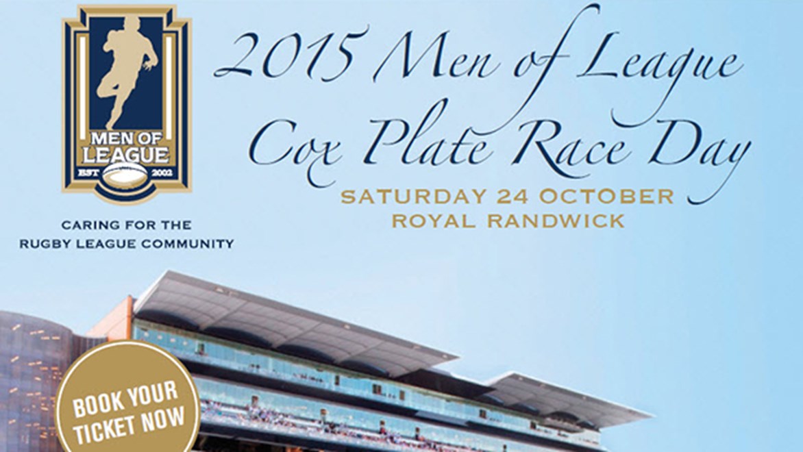 2015 Men of League Cox Plate Race Day at Royal Randwick.