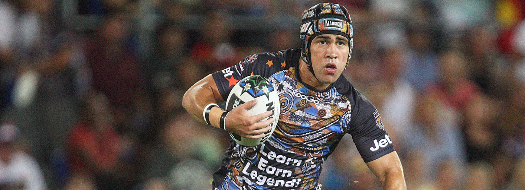 Jamie Soward represented the Indigenous All Stars in 2010 and 2011.
