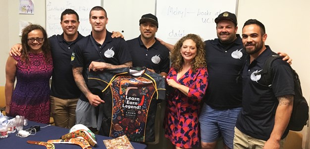 NRL stars get US eye-opener on academic trip