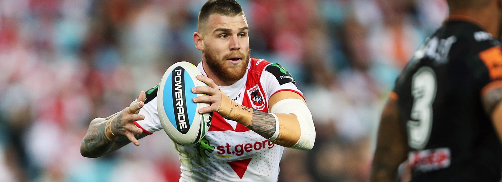 Josh Dugan is currently in negotiations to extend his stay at the Dragons.