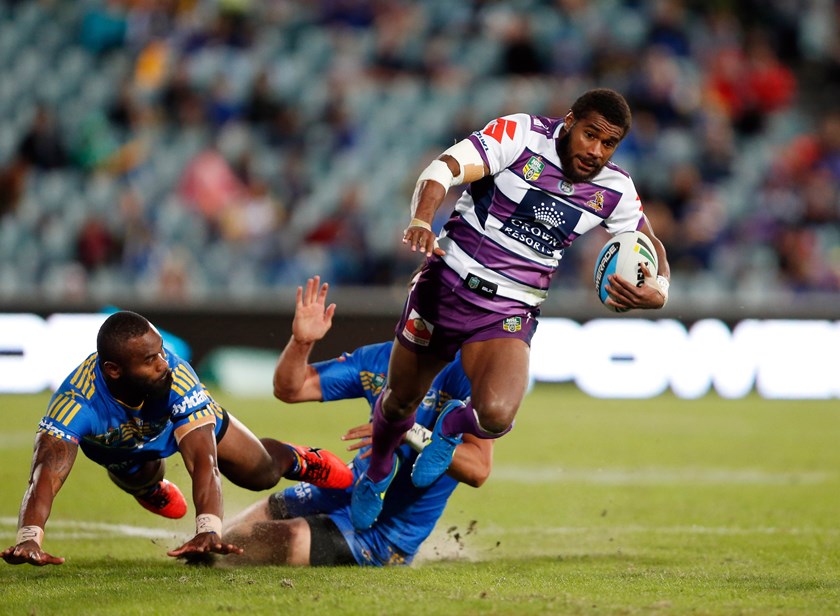 Marika Koroibete during his days with the Storm.