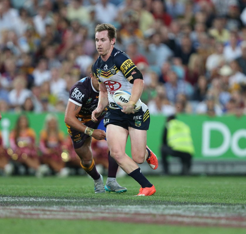 Michael Morgan conjured up the late try for Kyle Feldt.