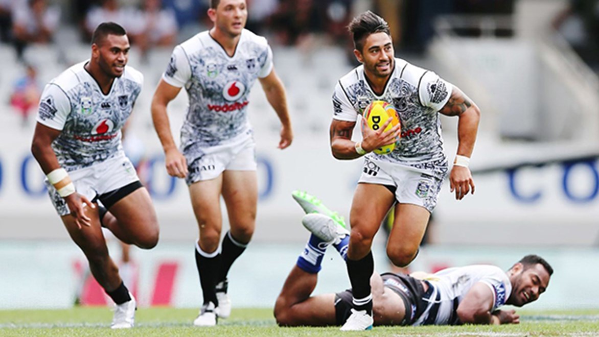 The Warriors are into the Auckland Nines semi-finals after defeating the Raiders in the quarter-finals.