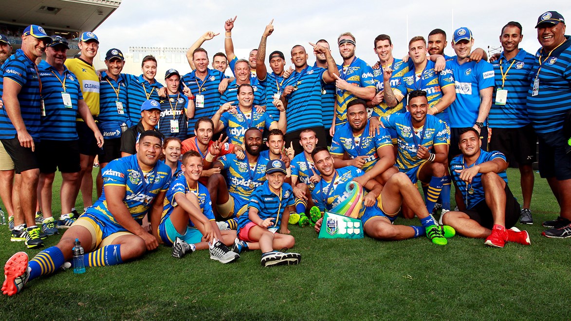 Parramatta Eels have been crowned champions of the 2016 Downer NRL Auckland Nines.