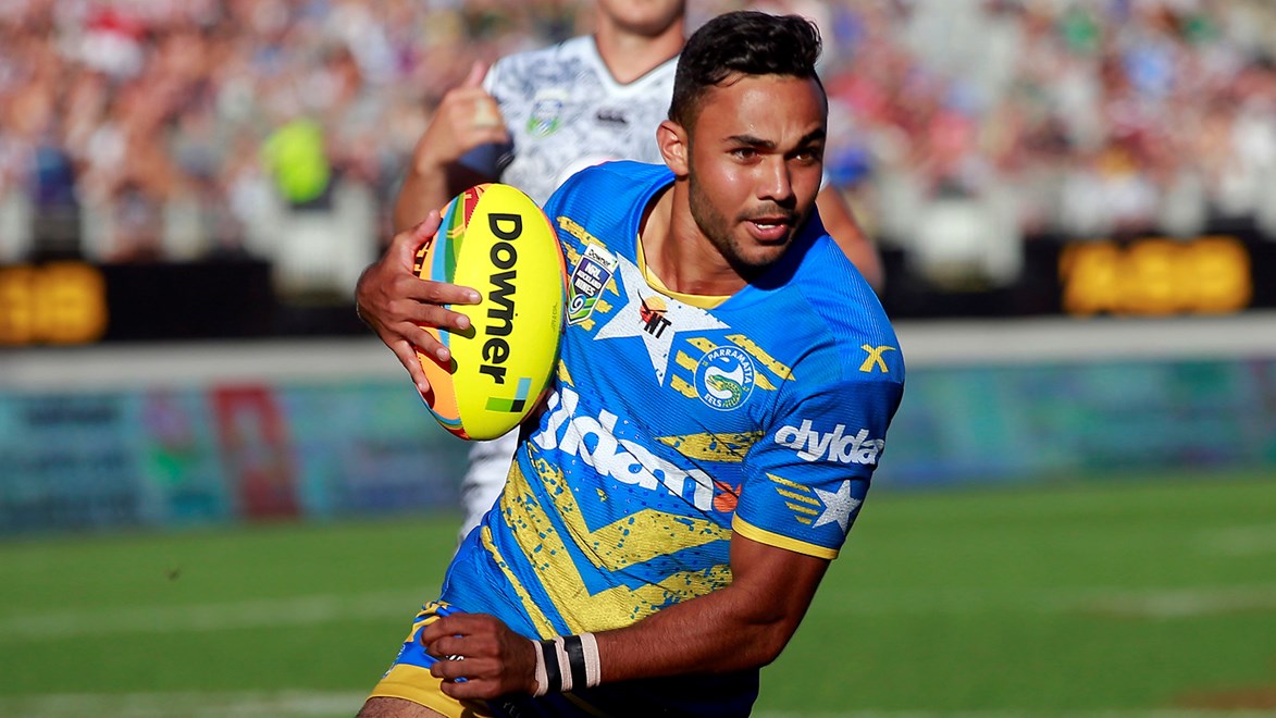 Eels rookie Bevan French was the 2016 Downer Auckland Nines top try scorer with eight tries.