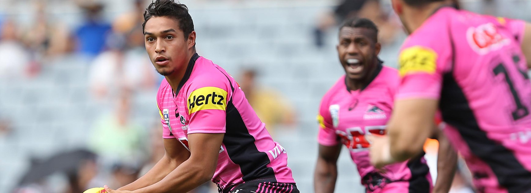 Panthers recruit Te Maire Martin starred in his side's come-from-behind trial win over the Bulldogs.