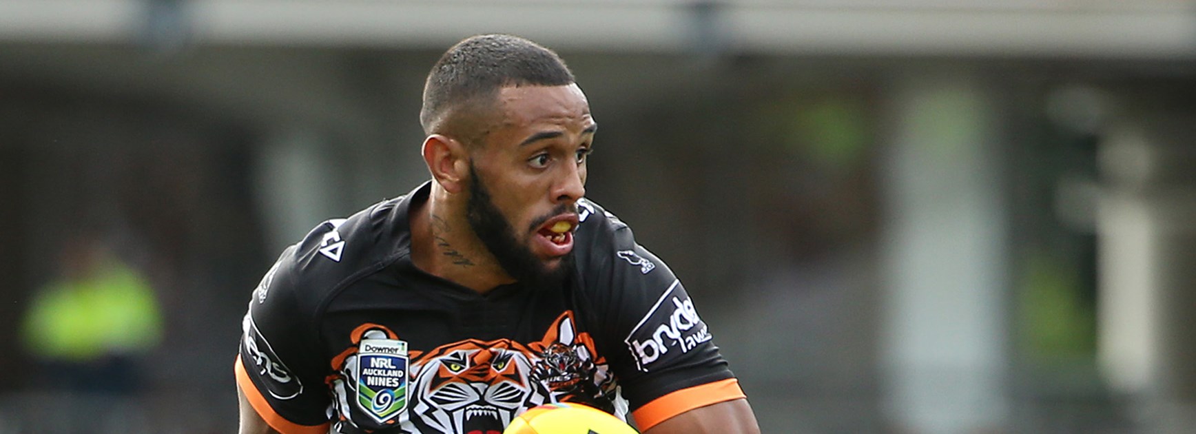 Young Wests Tigers speedster Josh Addo-Carr is in the frame for a first grade wing spot in 2016.