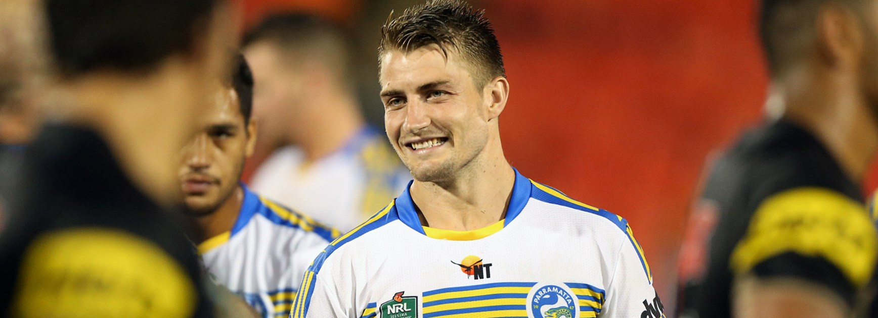 Eels recruit Kieran Foran following his side's trial win over the Panthers.