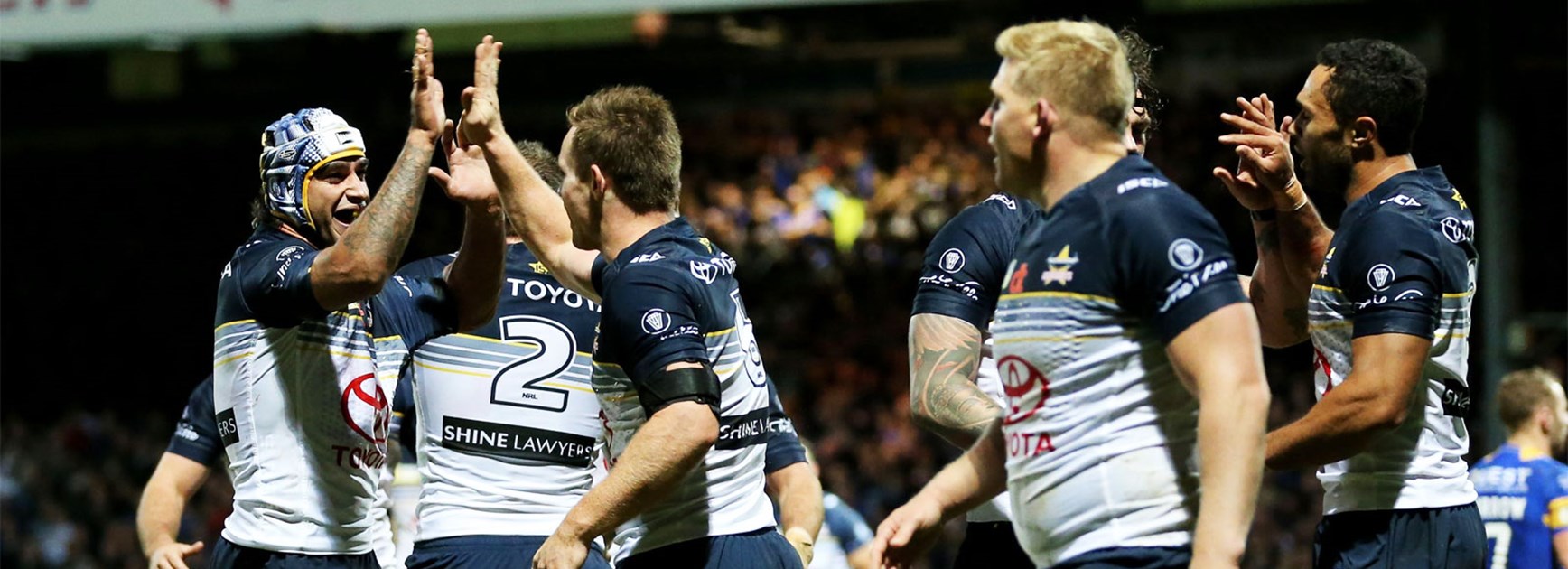 The North Queensland Cowboys ran away with the World Club Challenge in the second half against Leeds.