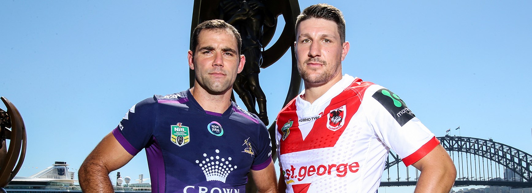 Melbourne will host the Dragons on Monday night to end Round 1 of the NRL Telstra Premiership.