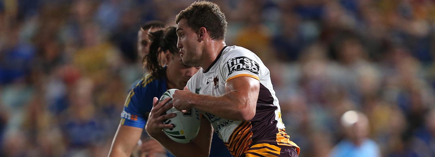 Corey Oates had a massive first half against the Eels.