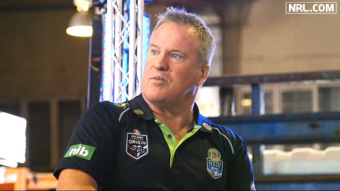 Rugby league legend Paul Langmack has been heavily involved in the NRL's float for Mardi Gras.