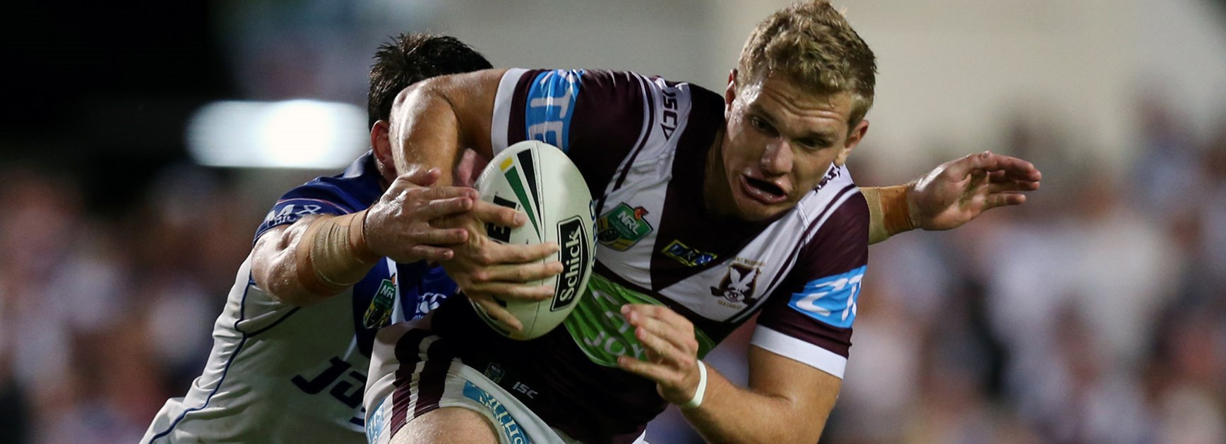 Tom Trbojevic started at fullback for Manly in their Round 1 loss to the Bulldogs.